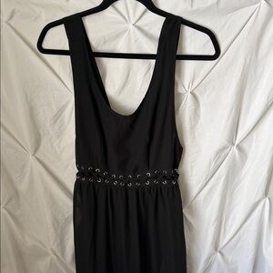 Long Black Sheer Dress